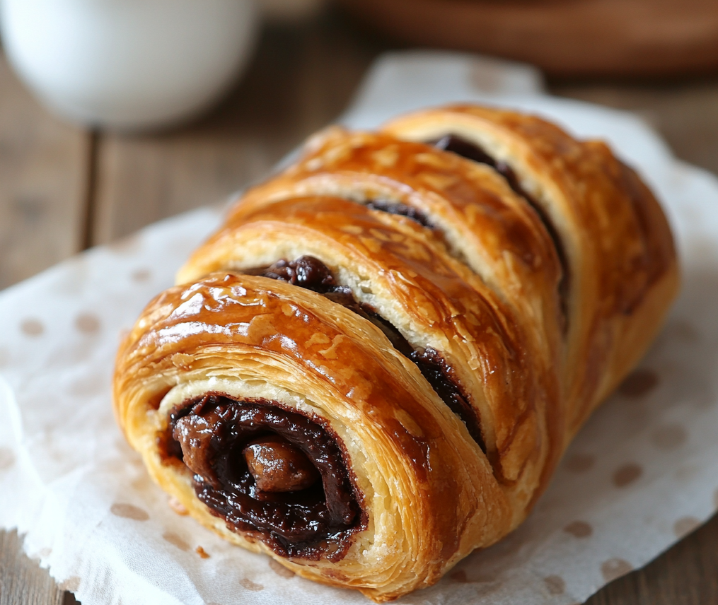 Pain au chocolat maison
