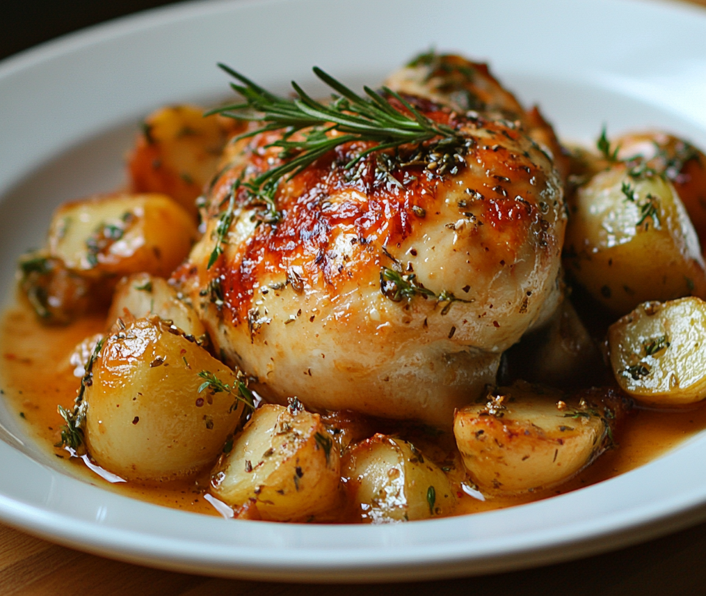 Poulet Rti aux Herbes
