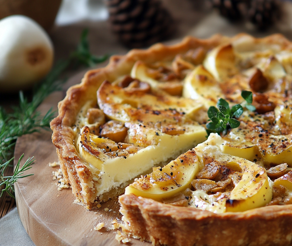 Tarte aux poireaux