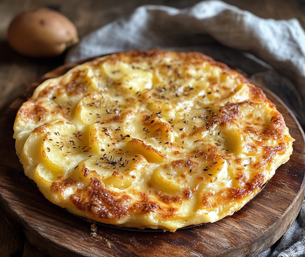 Tarte aux pommes sans alcool
